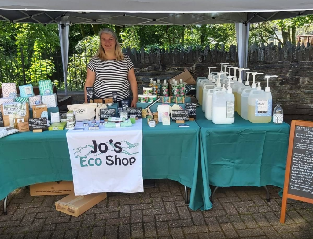 Jo's Eco Shop Market Stall