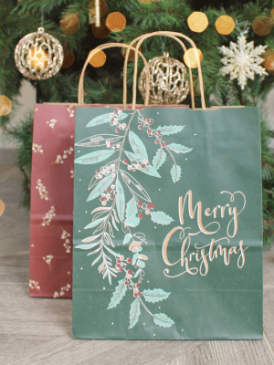 Christmas paper gift bags | Refillability Devon