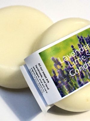 The Natural Spa Lavender LIme Conditioner Bar | Refillability Devon