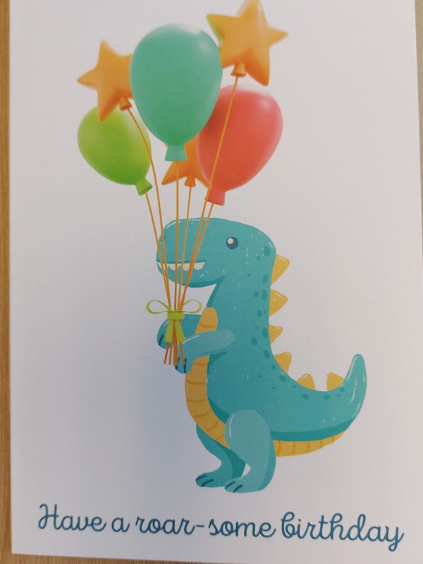 Dinosaur Card | Refillability Devon