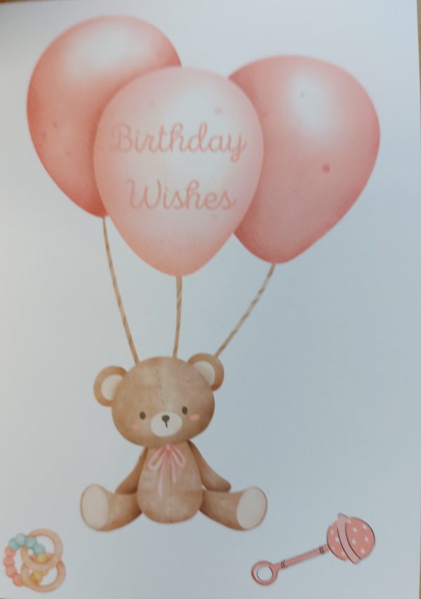 Birthday Wishes Pink Balloons | Refillability Devon