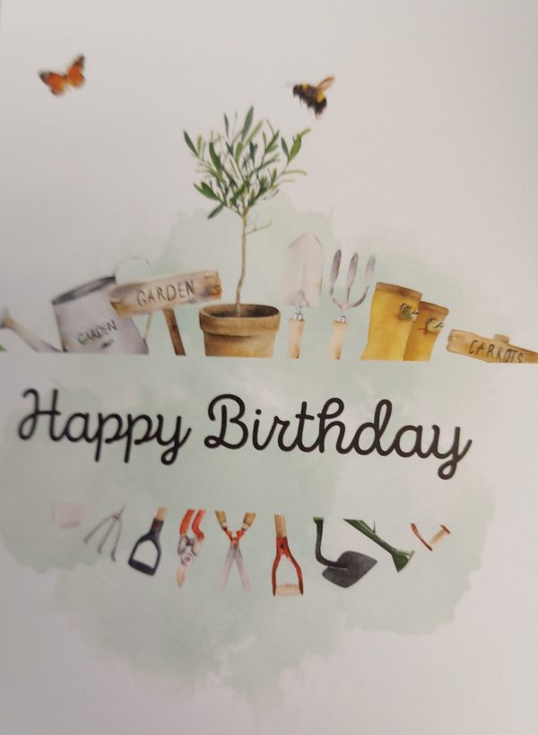 Happy Birthday Gardener Card | Refillability