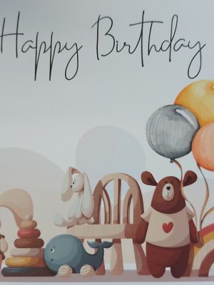 Wooden toy Birthday Card | Refillability Devon
