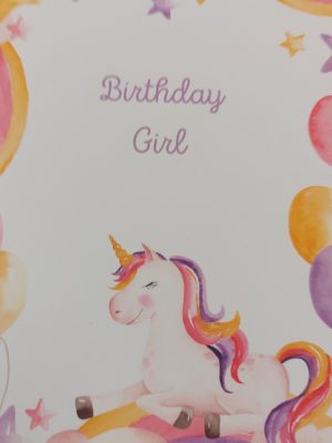 Bright Unicorn Card | Refillability