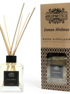 Lemon Verbena Essential Oil Reed Diffuser | Refillability