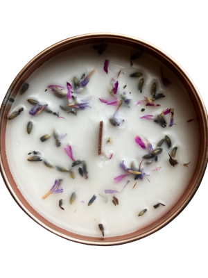HuniHaus Lavender Candle Tin | Refillability