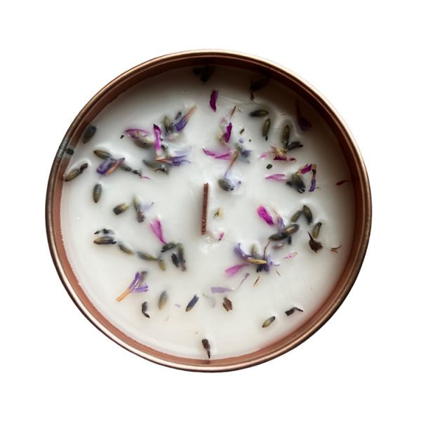 HuniHaus Lavender Candle Tin | Refillability