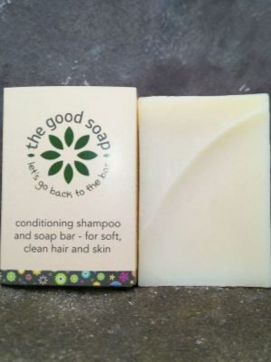 The Good Soap Aloe Vera Soap Shampoo Bar | Refillability