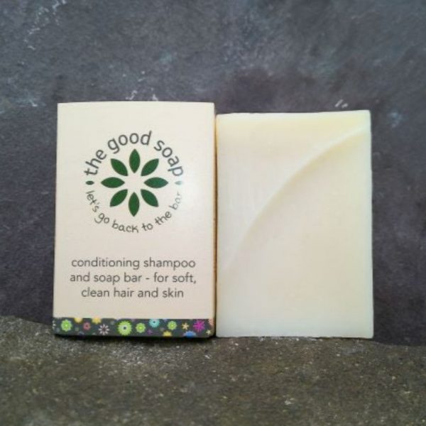 The Good Soap Aloe Vera Soap Shampoo Bar | Refillability