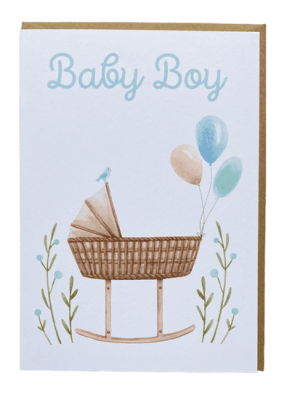 Baby Boy Card A5 | Refillability