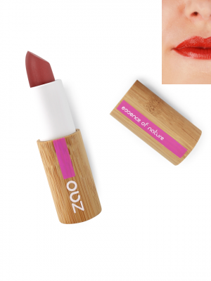 Zao Classic Lipstick - 465 Dark Red Refillability