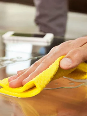 Reusable Compostable Yellow Dish Cloth | Refillability